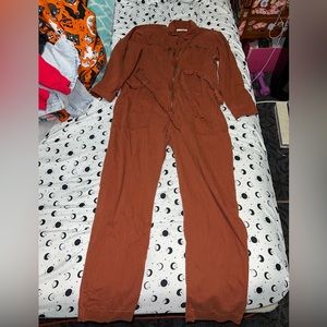 Lucky Brand Orange Jumpsuit